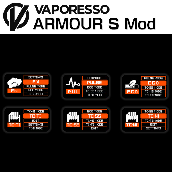 VAPORESSO ARMOUR S Mod