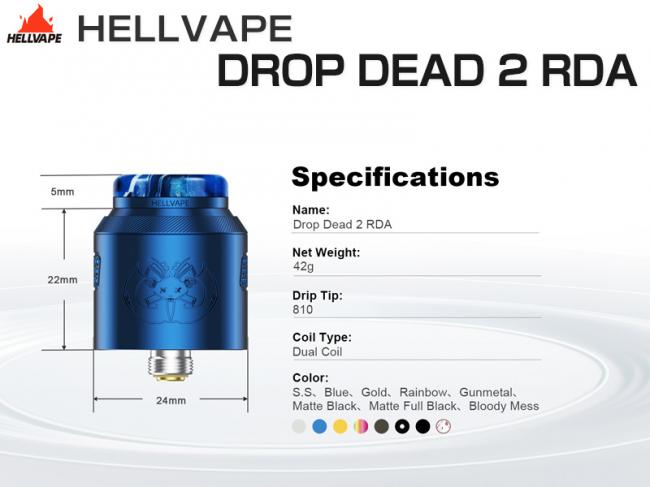 HELLVAPE Drop Dead 2 RDA