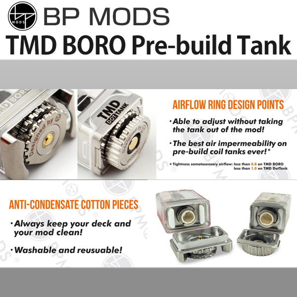 BP MODS TMD BORO Pre-build Coil Tank