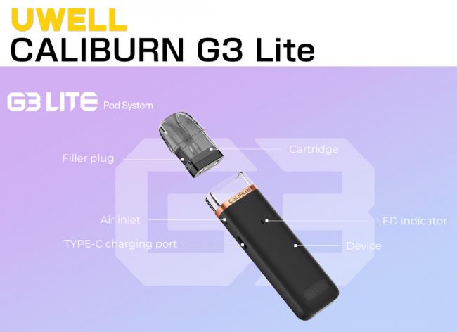 Uwell Caliburn G3 LITE POD Kit