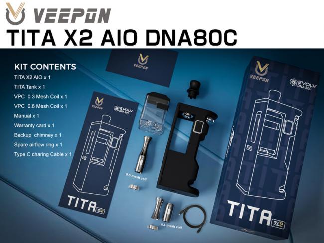 VEEPON TITA X2 AIO DNA80C